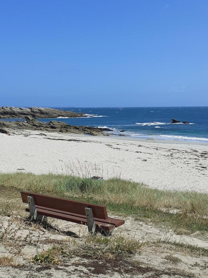 Appartement Residence Le Goulvars-Plage Du Goviro Quiberon Bagian luar foto