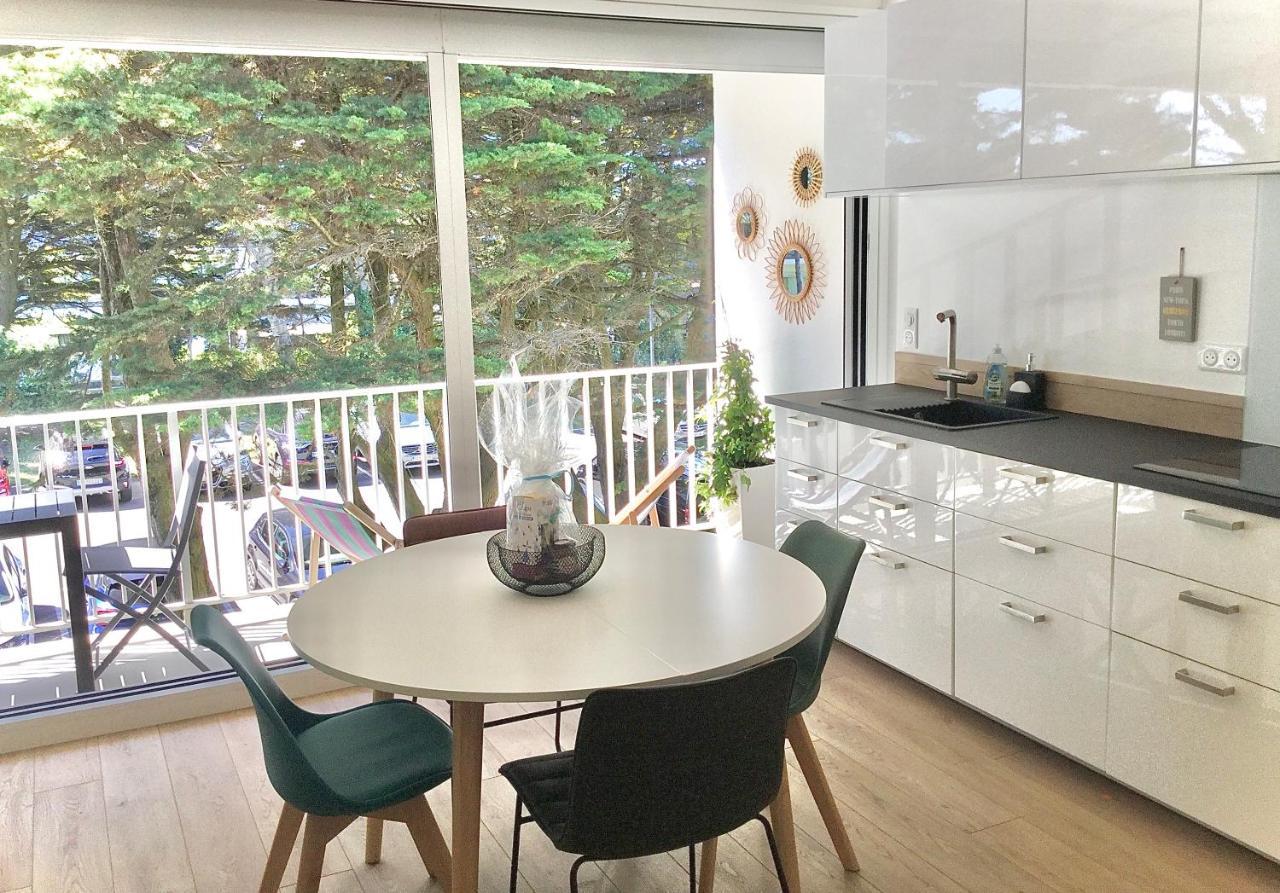 Appartement Residence Le Goulvars-Plage Du Goviro Quiberon Bagian luar foto